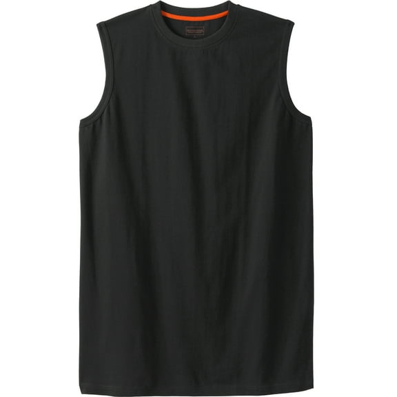 Boulder Creek By Kingsize Men's Big & Tall Longer-Length Heavyweight Muscle Tee