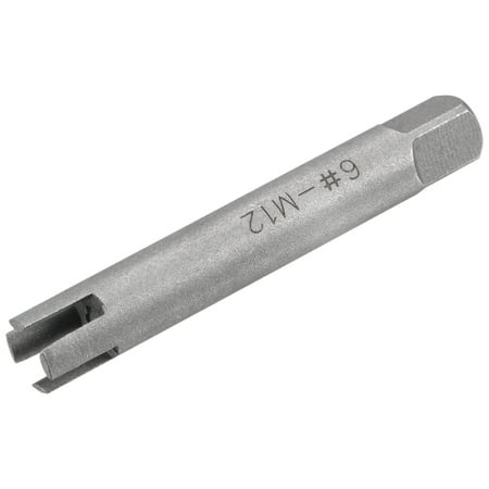 

Uxcell M12 / 1/2 (Metric/Inch) 4 Flutes Broken Stripped Thread Tap Extractors