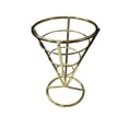 thumbnail image 1 of Yuarrent Soporte para papas fritas de acero inoxidable Soporte para estante para papas fritas Salsa surtida Chips Snack Cono Dip Cup Vajilla Cocina y Comedor Tipo 5 10*14.5 cm, 1 of 6