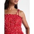thumbnail image 4 of Time and Tru Women's Pipped Midi Dress, Sizes XS - XXXL, 4 of 5