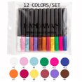 thumbnail image 1 of Color Matte Eyeliner Liquid Eyeliner Impermeable y resistente al sudor Eyeliner 12PCS yeacher Delineador de ojos, 1 of 7