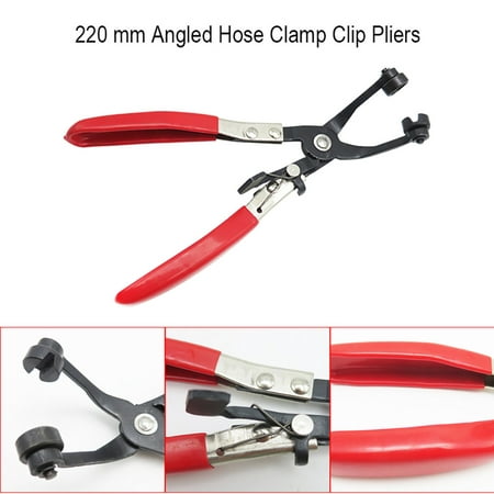 

Kqegk 220 mm Angled Hose Clamp Clip Pliers-For Fuel&Coolant Pipe Spring Clips
