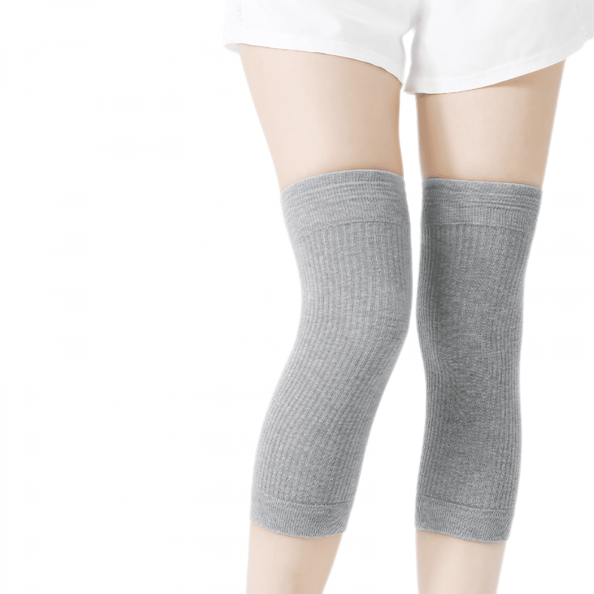 1 Pair Senior Knee Warmers, Elastic Cotton Knee Sleeves - For Women, Men, Circulation  Improvement and Joint Pain Relief(Grey) - Walmart.com