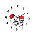 thumbnail image 3 of Reloj de pared silencioso Acrílico Moderno Reloj Decorativo Diseño Redondo Para Colgar en la Pared 20 cm, 3 of 8