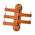 thumbnail image 4 of deevoka Wall Mounted Coat Hooks Minimalist Wood Wall Hooks for Scarves Bag Apartment Cherry wood, 4 of 9