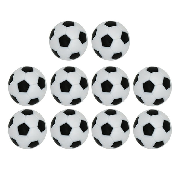 Rosarivae 10pcs 32mm Table Soccer Foosballs Game Replacement Official Tabletop Game Football