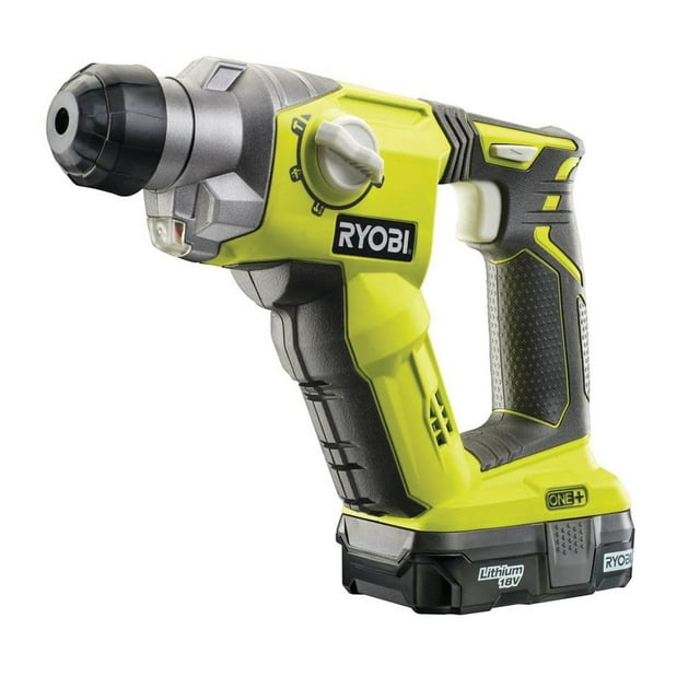 Ryobi R18SDS-0 ONE+ SDS Plus - Taladro giratorio inalámbrico (solo cuerpo) - Hyper Green