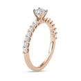 thumbnail image 4 of 1 Carat T.W. Diamond Classic 14kt Rose Gold Engagement Ring, 4 of 6