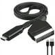 thumbnail image 1 of Adaptador de audio y video con convertidor de Scart a HDMI para HDTV/DVD/decodificador/PS3/PAL/NTSC Starlight, 1 of 4