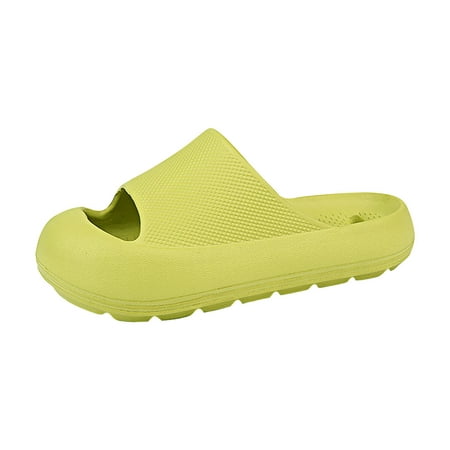 

Odeerbi Clearance Girls Sandals Children s Slippers Indoor Bathroom Non-slip Water Leakage Drag Boys And Girls Cute Thick Soft Bottom Sandals
