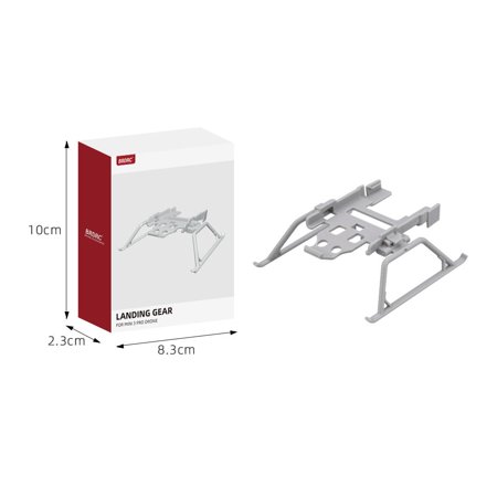Quick Release Drone Accessories Kit Expansion Landing Gear Foldable Height Extender GREY
