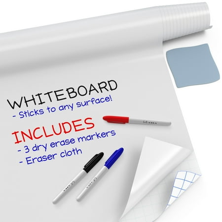 Kassa Large Whiteboard Sticker Roll 18 X 78 6 5 Feet