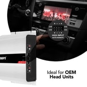 Taramps DS 4000x4 2 Ohm 4000 Watts Rms 4 Channels of 1000x4 Watts Car Audio Amplifier Class D Full Range Crossover Fixed RCA/High Level Input System