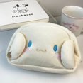 thumbnail image 6 of Hello Kitty Plush Bag Anime Sanrio Cinnamoroll Cosmetic Storage Bags Cartoon Kawaii Pachacco Pencil Case Girl Birthday Gifts, 6 of 7