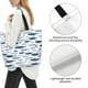 thumbnail image 3 of Balery Blue Fish Bolsa Tote Estilo Estético con Cremalleras, Bolsa de Hombro, Bolsa de Compras Grande y Plegable, 3 of 8