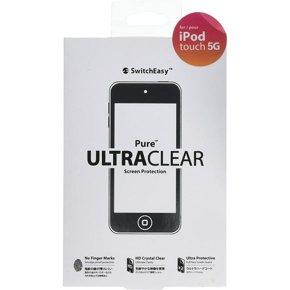 SwitchEasy Pure Screen Protection for iPod Touch 5G, Ultra Clear