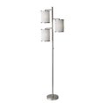 thumbnail image 1 of 17.5" X 10" X 74" Brushed steel Metal Tree Lamp, 1 of 1