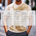 thumbnail image 5 of Men's 3D Golden Dragon Graphic T-Shirt Cool Mythical Creature Novelty Short Sleeve Crewneck Tees Casual Summer Tops Streetwear Fashion Shirts Graphic Tee, 5 of 5
