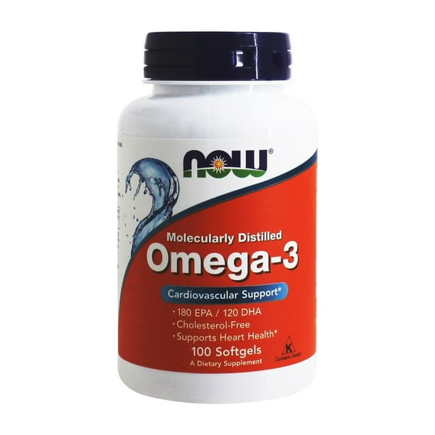 NOW Foods - Omega-3 Fish Oil 1000 mg. - 100 Softgels 