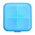 thumbnail image 5 of Soumake Portable Travel 4 Grid Pill Storage Box Case Container Mini Medicine Organizer, 5 of 5