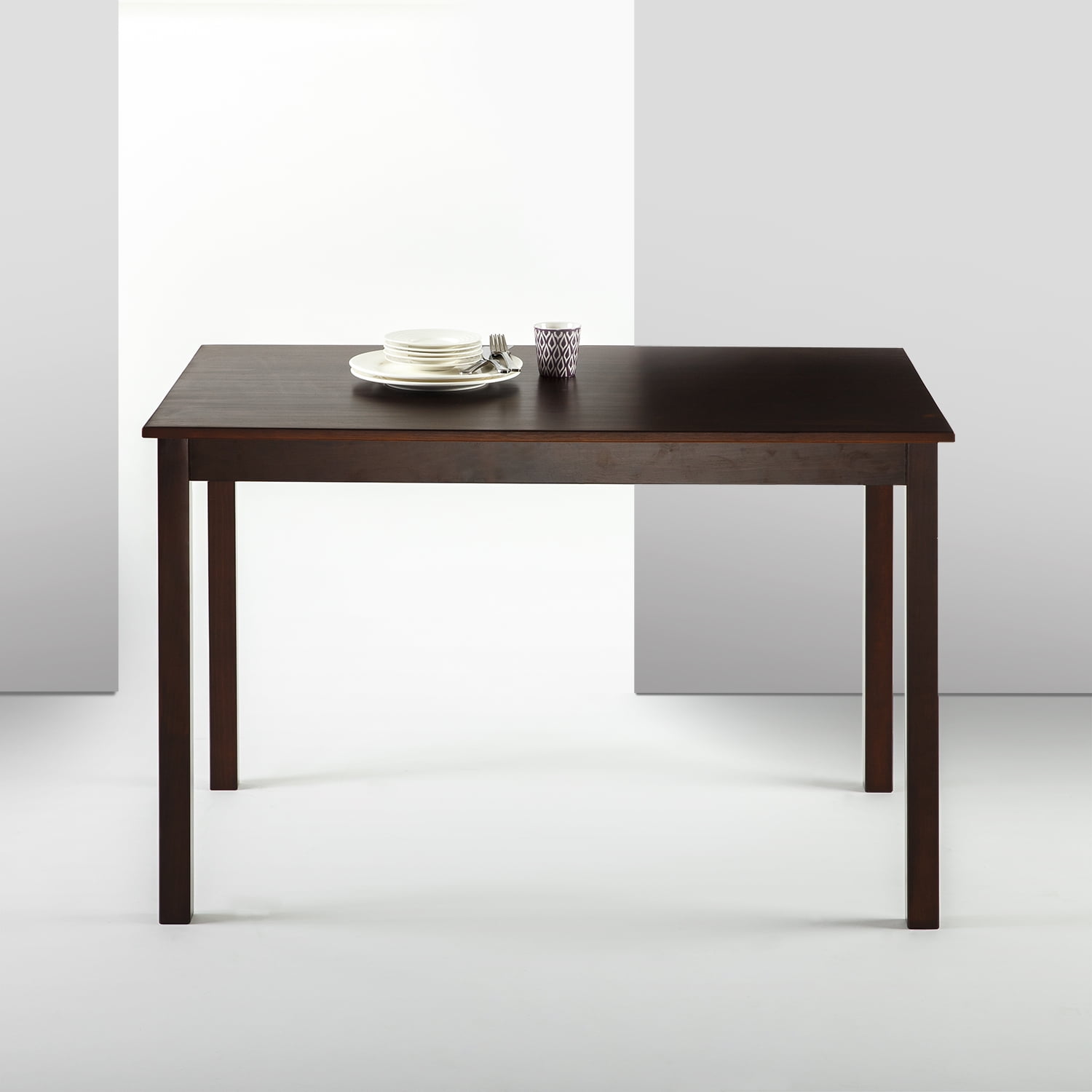 Elm & Oak Juliet 45" Indoor Wood Dining Table, Brown