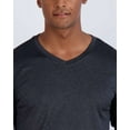 thumbnail image 4 of Real Essentials 4 Pack: Men's Dry Fit Long Sleeve V-Neck Active T-Shirt - Athletic Outdoor UPF 50+ (Available in Big & Tall), 4 of 6