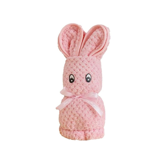 FcBaudy Petite Serviette Portative Cadeau pour Enfants des Pantoufles