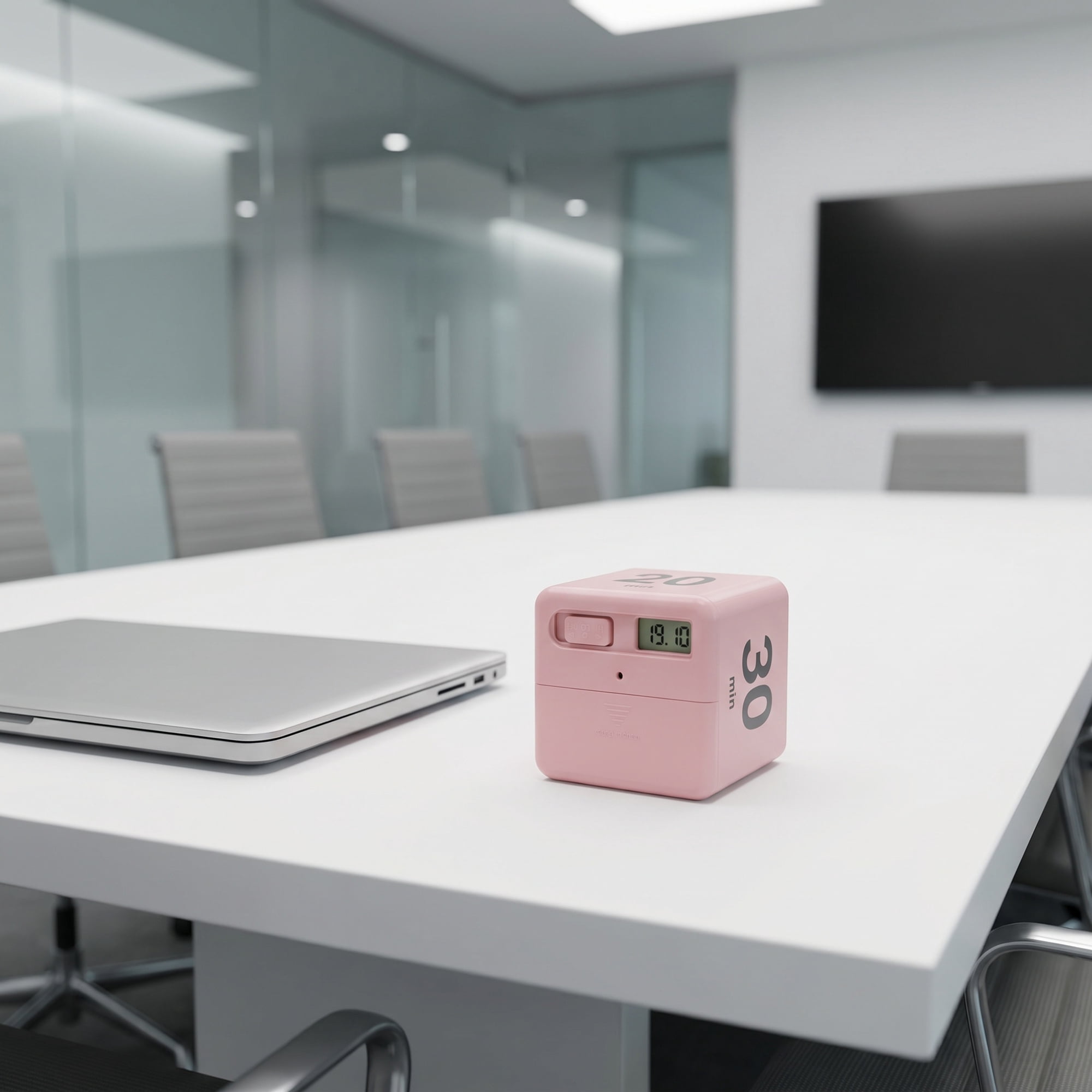 Unique Bargains 60 Minute Kitchen Timer, Digital Visual Timer for Students and Adults Pink