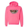 thumbnail image 1 of Unisex Horses Herd Hoodie Sweatshirt, 1 of 5