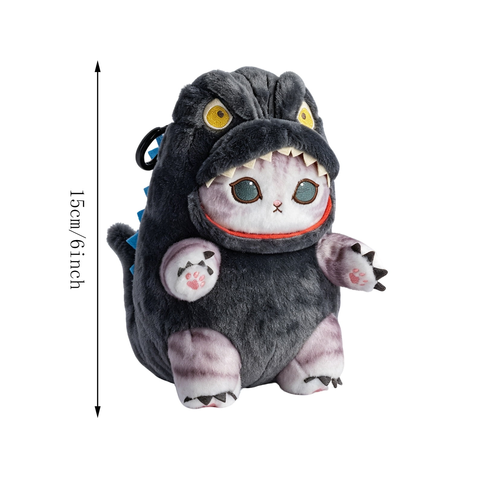 Mofusand Godzilla Plush 6 Inch Collectible Doll Cotton Collectible Birthday Gift For Adults Kid Fans S