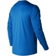 thumbnail image 2 of New Balance Men's Long Sleeve Tech Baseball T-Shirt Royal 3XL, 2 of 2