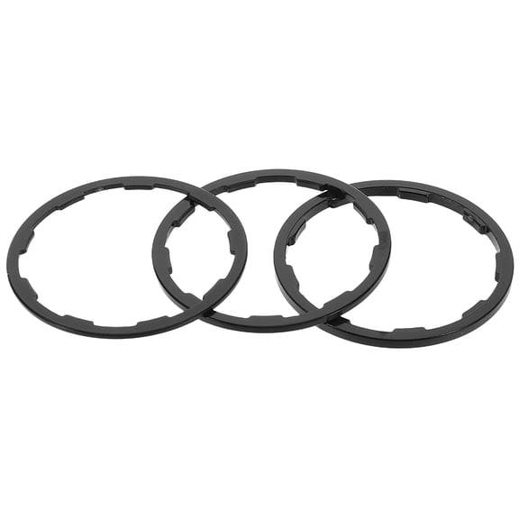 HAMPPLIES 3Pcs Bike Cassette Spacer for Mountain Biking and Road Cycling with 3.70X3.70X0.50CM Size