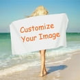 thumbnail image 1 of Foto personalizada Toalla de playa de baño 3D Personalización de imagen divertida Regalos de natación al aire libre de microfibra Logotipo del hotel Pedidos al por mayor, 1 of 5