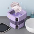 thumbnail image 5 of Portable Washing Machine, 17L Laundry Washer Cleaning for Underwear, Baby Clothes, Sock, Small Delicates. Foldable Washer and Dryer Combo for Apartment, Home, Hotel, Camping,RV, 5 of 5
