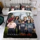 thumbnail image 4 of Familia Moderna Conjunto de sábanas temático, trío de piezas, cómodo y amigable con la piel, diseño único, regalo de decoración para el hogar para familiares, amigos y fans, 90 cm * 190 cm, 4 of 6