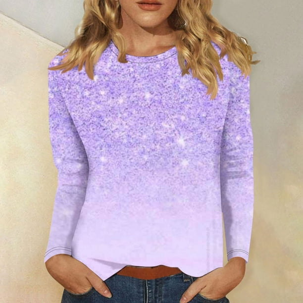 Blusas Wancir de manga 3/4 para mujer, camisetas casuales de manga tres cuartos, cuello redondo, lindas blusas tipo túnica, blusas de verano para mujer 2024