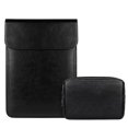 thumbnail image 1 of Funda para computadora portátil compatible con Macbook Dell, con bolsa pequeña, funda protectora para computadora portátil de cuero de gamuza sintética oso de fresa Hogar, 1 of 3