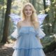 thumbnail image 5 of Disfraz de Halloween de alas de avispa azules, 5 of 6