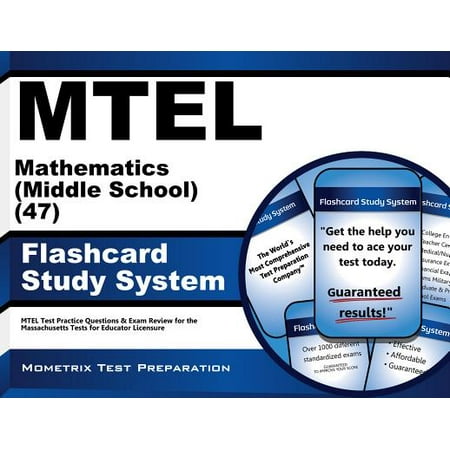 Mtel Mathematics Middle School 47 Flashcard Study