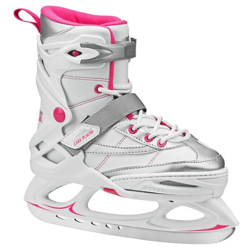 Lake Placid Monarch Girls' Adjustable Ice Skates by Roller Derby Skate Corp.