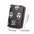 thumbnail image 4 of Clutch Coin Purse Trendy Ghost Pattern Short Wallet Halloween Design Card Purse, 4 of 5