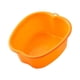 thumbnail image 5 of Bañera multiusos para pedicura y masajeador de pies, cubo para baño de pies, bañera para remojo de pies Naranja, 5 of 9