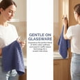 thumbnail image 5 of Unique Bargains 2Pcs 100% Cotton Waffle Weave Solid color Kitchen Towels Blue 12" x 12", 5 of 6