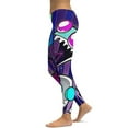 thumbnail image 3 of Invader Zim Yoga Pants Women High Waisted Tummy Control Non See-Through Elastic Running Workout Yoga Leggings Pants, 3 of 7