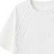 thumbnail image 4 of Ceisia Men's Casual Cotton Linen T-shirt Short Sleeve Round Neck Solid Color Summer Daily Wear Tee Tops White XXL Gifts, 4 of 7