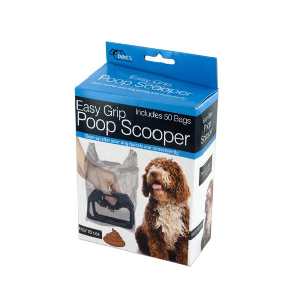 Easy Grip Poop Scooper with Bags