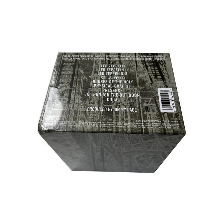 Led Zeppelin The Complete Studio Recordings 10 CD Set