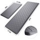 thumbnail image 2 of Alfombrillas antifatiga StepAura Kitchen de 2 piezas, color gris, 2 of 9