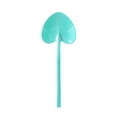 thumbnail image 4 of Restaurantware-3.5 Inch x 1.25 Inch Heart Spoons, 500 Disposable Mini Plastic Spoons - Heart-Shaped, For Desserts, Teal Plastic Tasting Spoon, For Parties Or Events,, 4 of 10