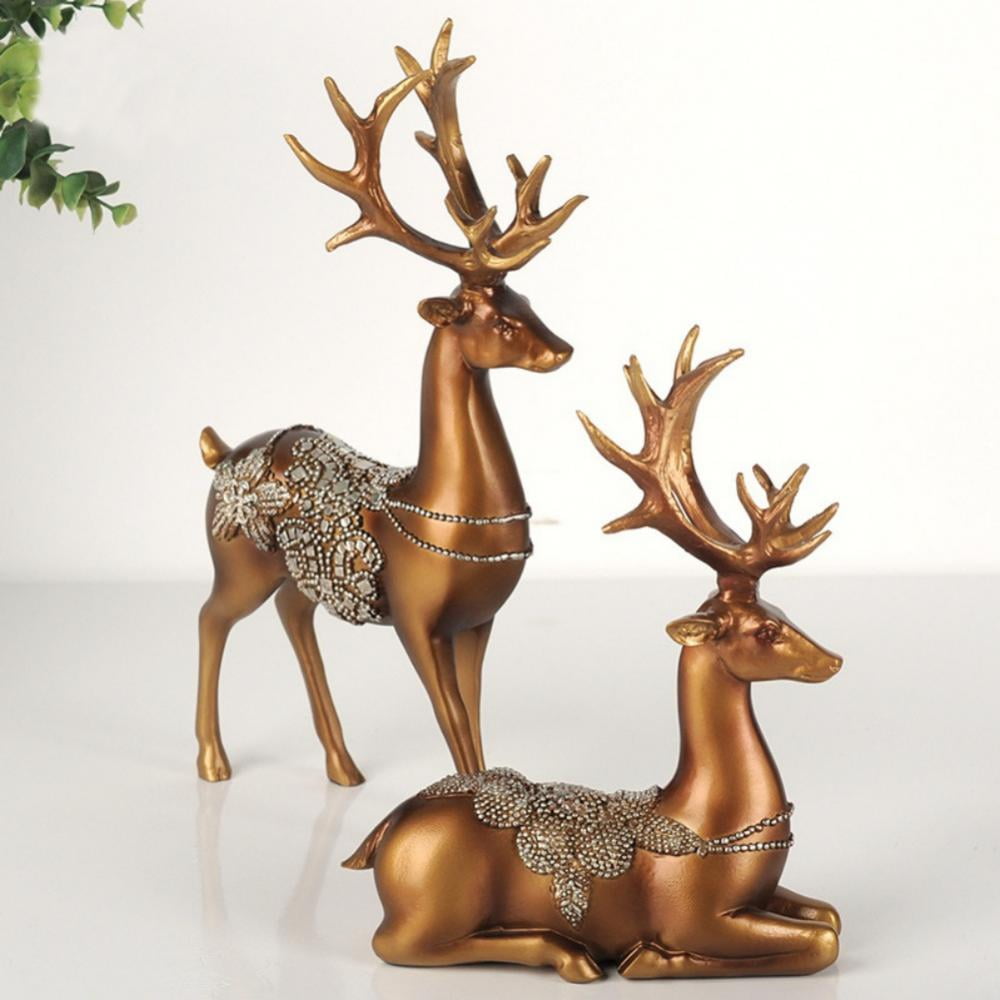 Deer Statues For Home Decor - Modern Sculpture Artist